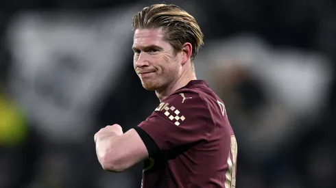 Kevin De Bruyne em jogo do Manchester CIty