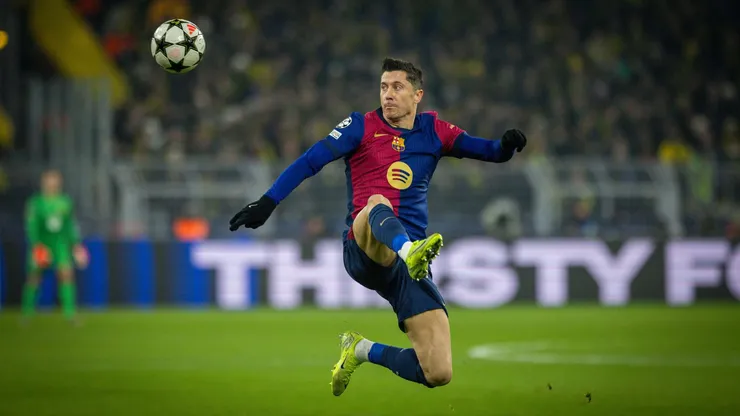 Lewandowski é o artilheiro do Barcelona na temporada