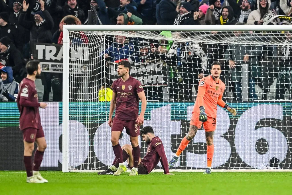 Atuação de Ederson foi bastante criticada por torcedores do Manchester City contra a Juventus. Foto: IMAGO /&nbsp;DeFodi Images