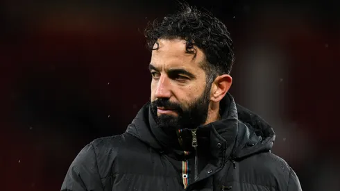 Ruben Amorim em partida pelo Manchester United