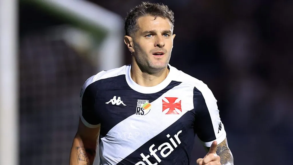 Vegetti comemorando um gol pelo Vasco. (Photo by Buda Mendes/Getty Images)