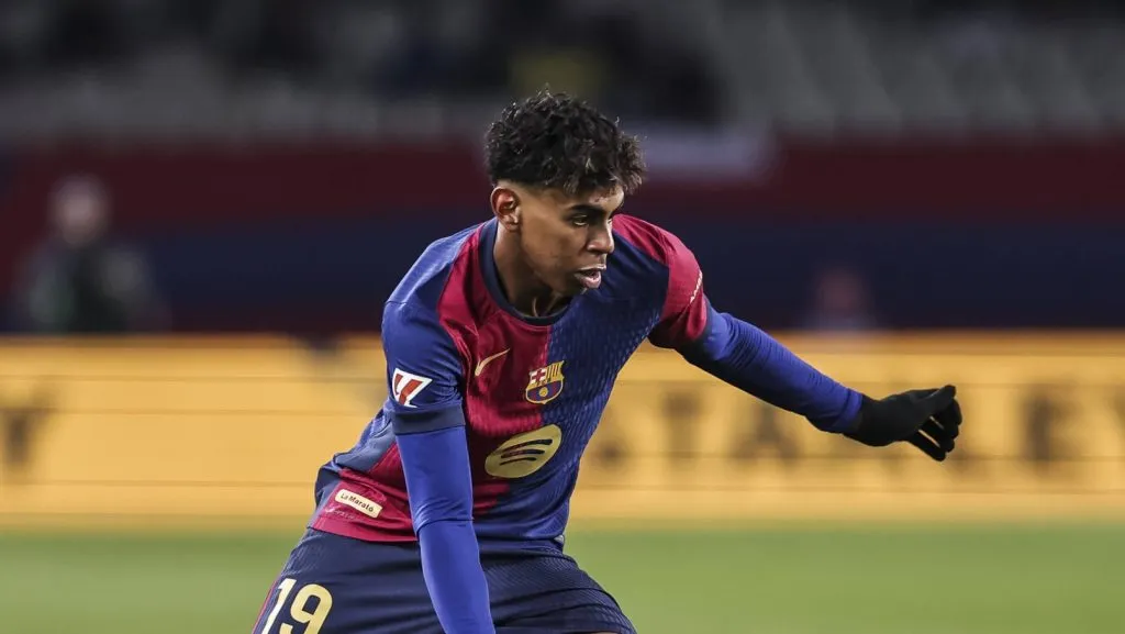 Yamal em ação pelo Barcelona contra o Leganés em LaLiga (IMAGO / ZUMA Press Wire)