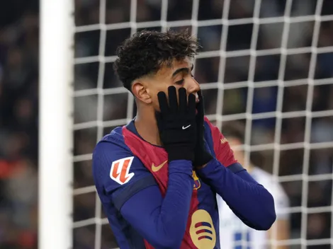 Lamine Yamal torce o tornozelo e vira dúvida no Barcelona