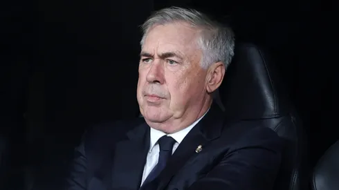 Carlo Ancelotti, treinador do Real Madrid. Um de seus jogadores é alvo da Premier League. Foto: IMAGO / Buzzi