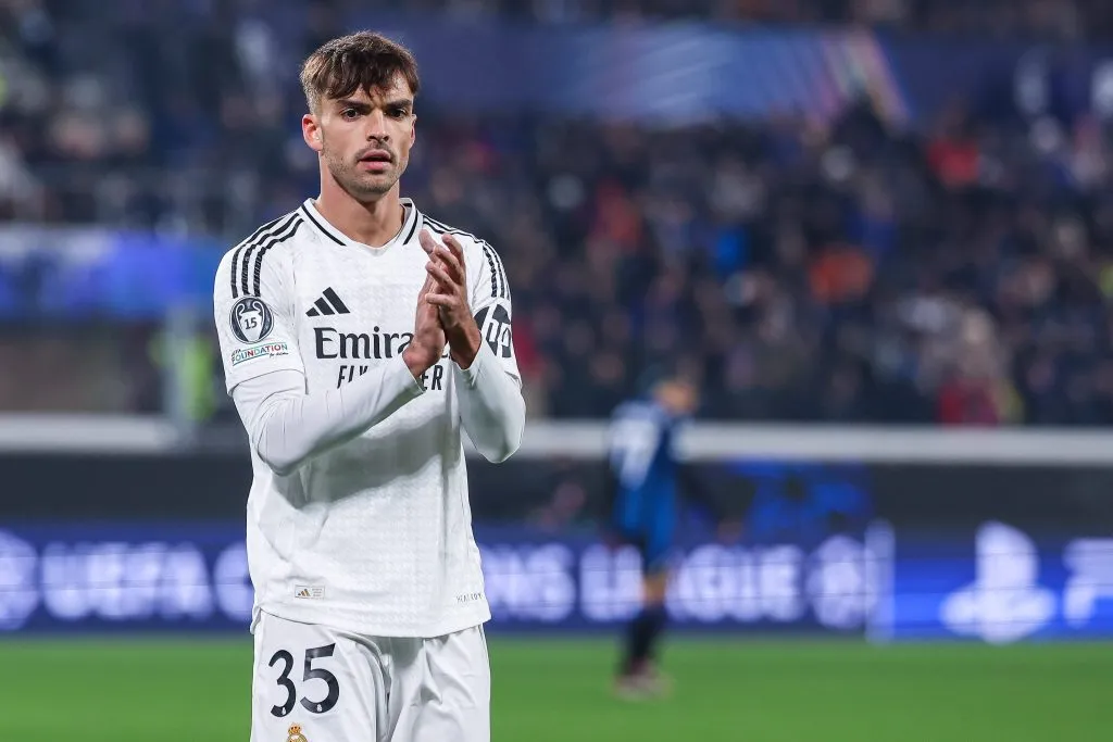 Raúl Asencio é um dos alvos da Premier League. O Aston Villa quer ficar à frente dos rivais. Foto: IMAGO /&nbsp;sportphoto24