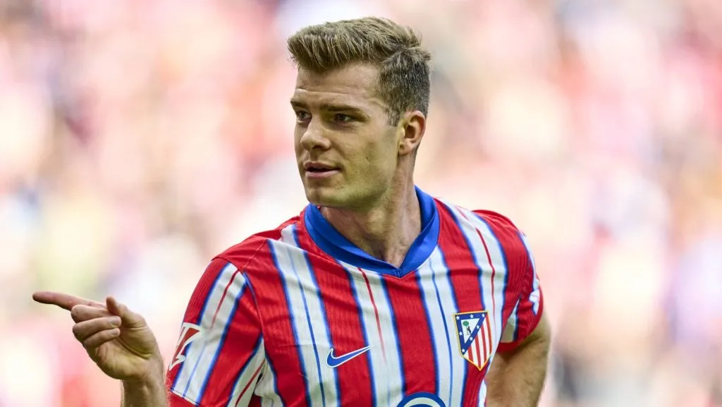 Sorloth em campo pelo Atlético de Madrid (Foto: IMAGO / Pressinphoto)