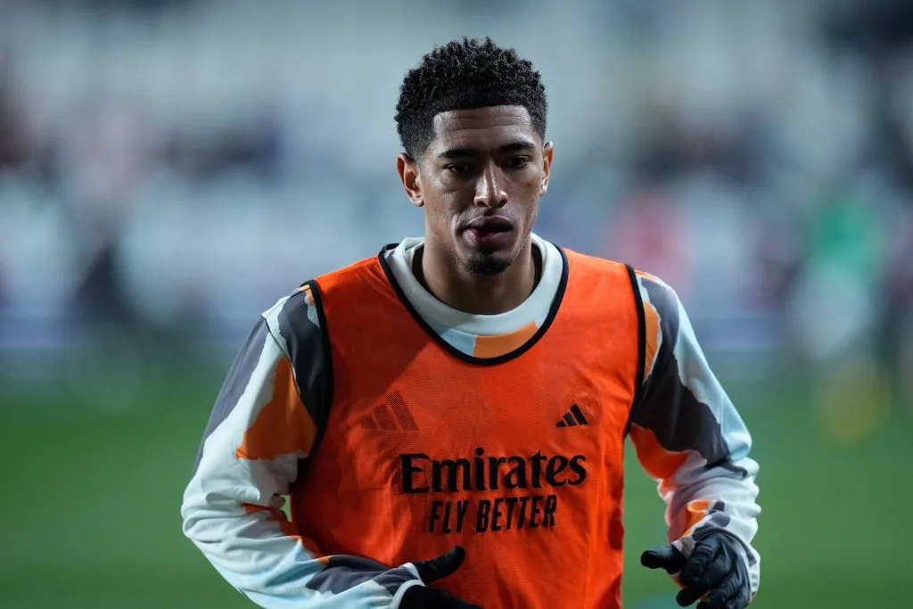 Jude Bellingham em ação pelo Real Madrid antes da decisão do Mundial de Clubes. Foto: IMAGO / NurPhoto.