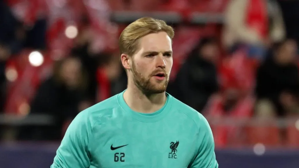 Kelleher se preparando para defenedr a meta do Liverpool contra o Girona pela Champions (IMAGO / NurPhoto)