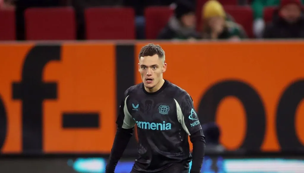 Wirtz em ação pelo Bayer Leverkusen contra o Augsburg (IMAGO / Ulrich Wagner)