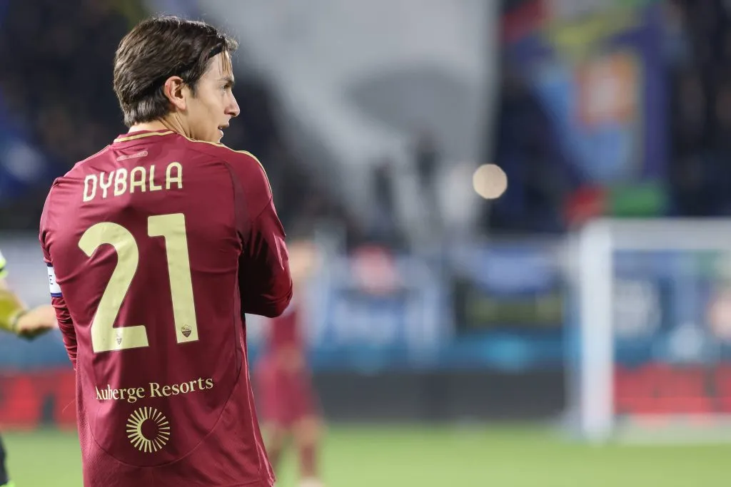 Dybala em ação pela Roma. Foto: Imago