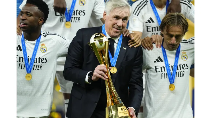 Ancelotti comemora mais um título pelo Real Madrid - Foto: Imago