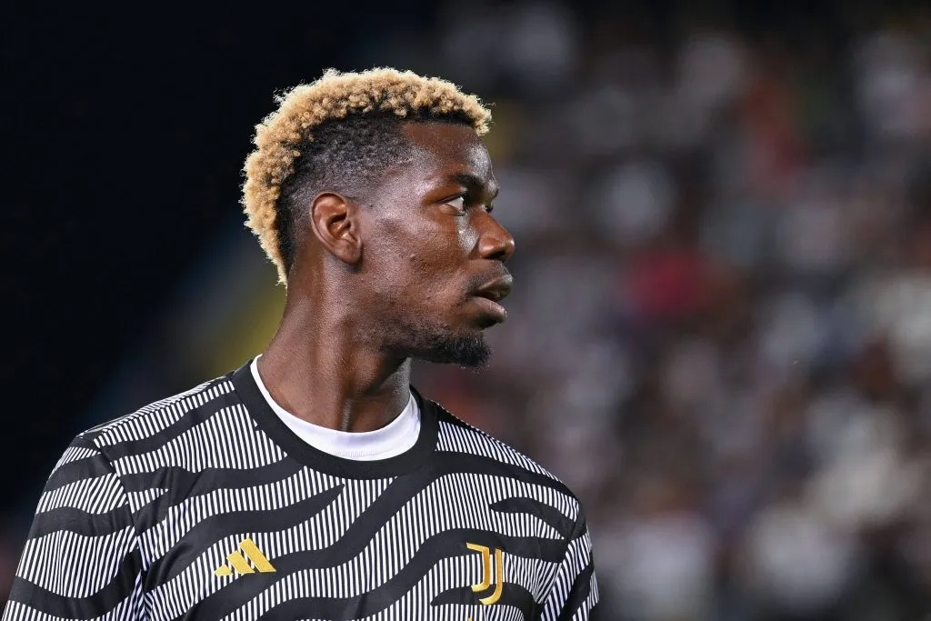 Paul Pogba com a camisa da Juventus. Foto: IMAGO /  ABACAPRESS.