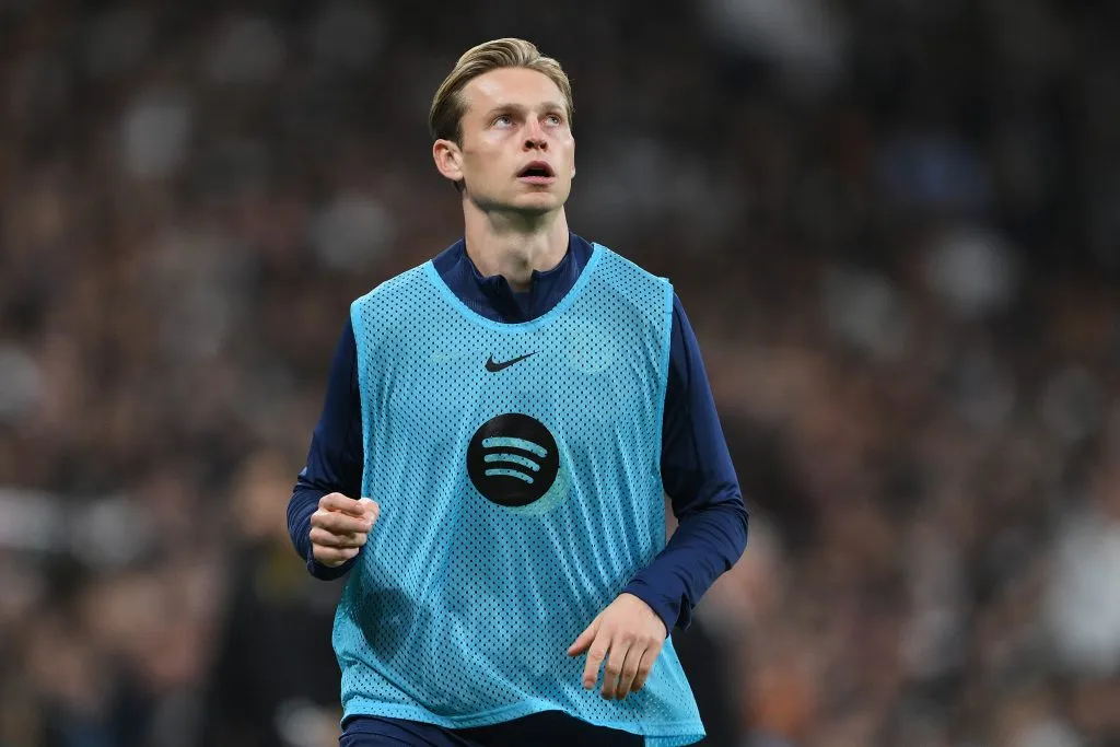 De Jong no duelo diante do Real Madrid (Photo by David Ramos/Getty Images)