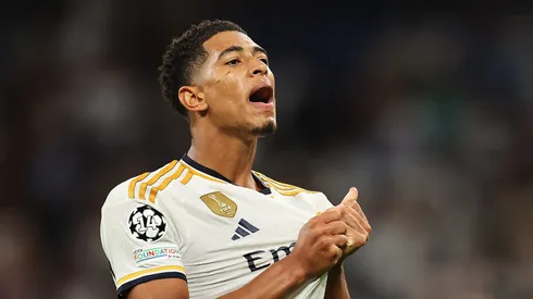 Bellingham está feliz no Real Madrid. Foto: Florencia Tan Jun/Getty Images