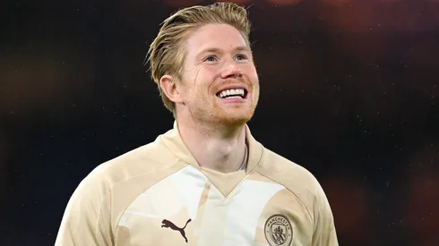 De Bruyne com a camisa do Manchester City