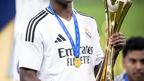 Vini Jr., atacante do Real Madrid em campo - Foto: Imago