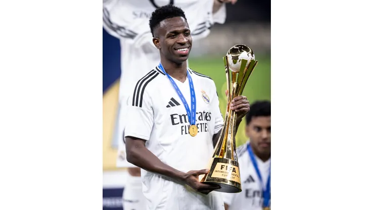 Vini Jr., atacante do Real Madrid em campo - Foto: Imago