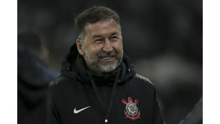 Augusto Melo, presidente do Corinthians fala sobre o futuro do clube - (Photo by Ricardo Moreira/Getty Images)