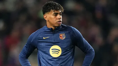 Lamine Yamal, jogador do Barcelona – (Photo by Alex Caparros/Getty Images)