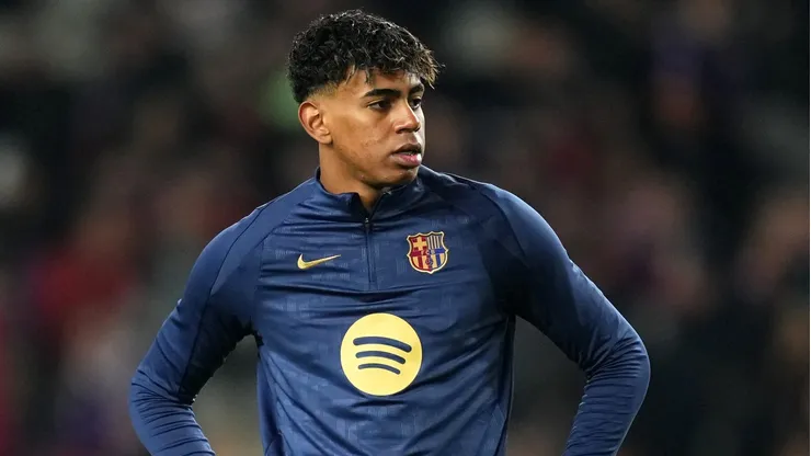 Lamine Yamal, jogador do Barcelona - (Photo by Alex Caparros/Getty Images)