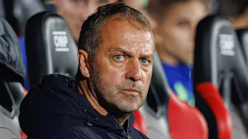 Hansi Flick, treinador do Barcelona. Foto: IMAGO / ZUMA Press Wire