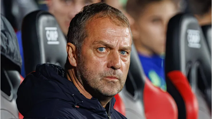 Hansi Flick, treinador do Barcelona. Foto: IMAGO / ZUMA Press Wire