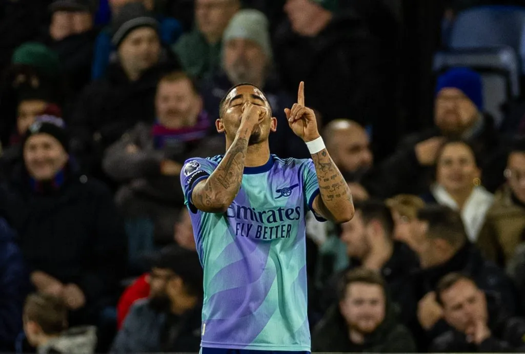 Gabriel Jesus, atacante do Arsenal em campo - Foto: Imago