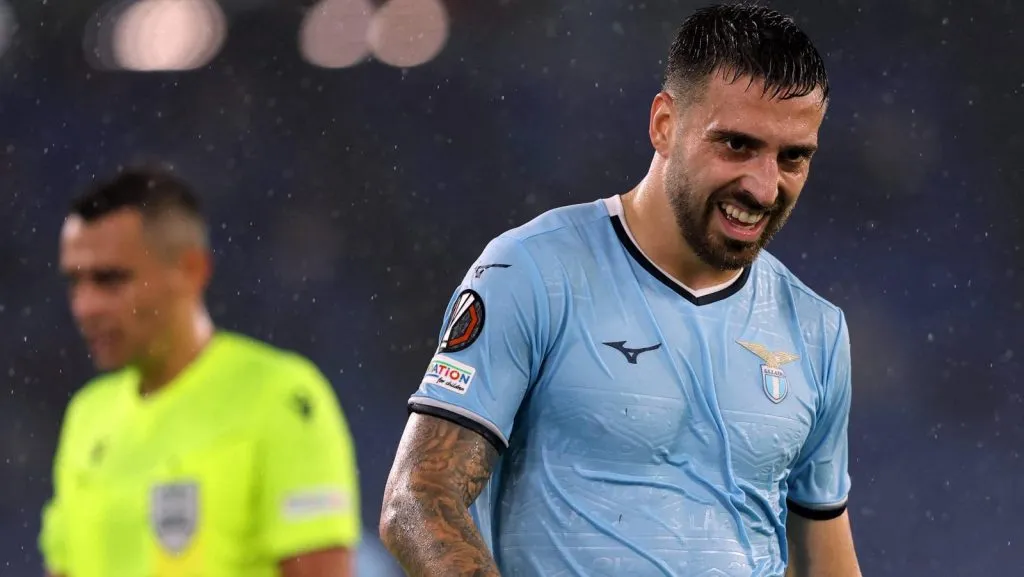 Mario Gila, da Lazio, durante a Liga Europa da UEFA 2024-2025, dia 2, partida de futebol entre Lazio e Nice no Estádio Olímpico em Roma. (Foto: IMAGO / ABACAPRESS)
