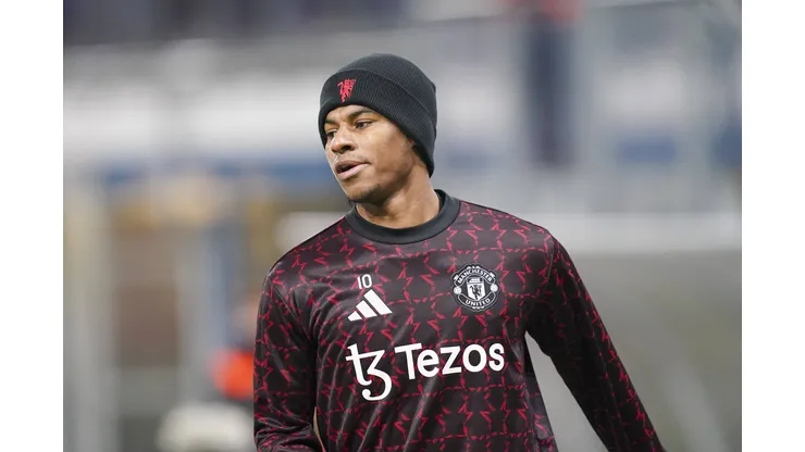 Rashford, atacante do United parece que está perdendo espaço no clube - Foto: Imago