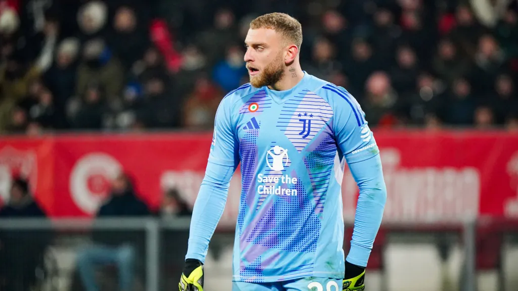 Michele Di Gregorio durante partida pela Juventus (Foto: IMAGO / NurPhoto)