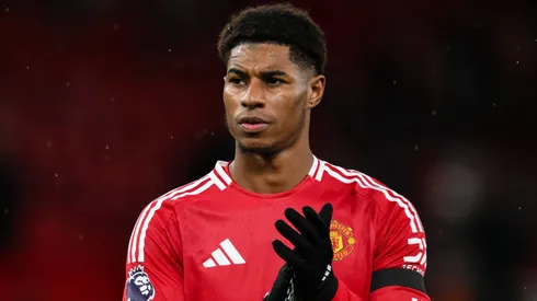 Marcus Rashford, atacante do Manchester United, é alvo do Barcelona. Foto: IMAGO / News Images