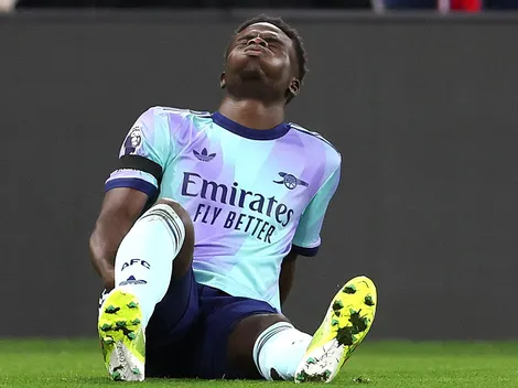 Saka estará fora de combate por dois meses