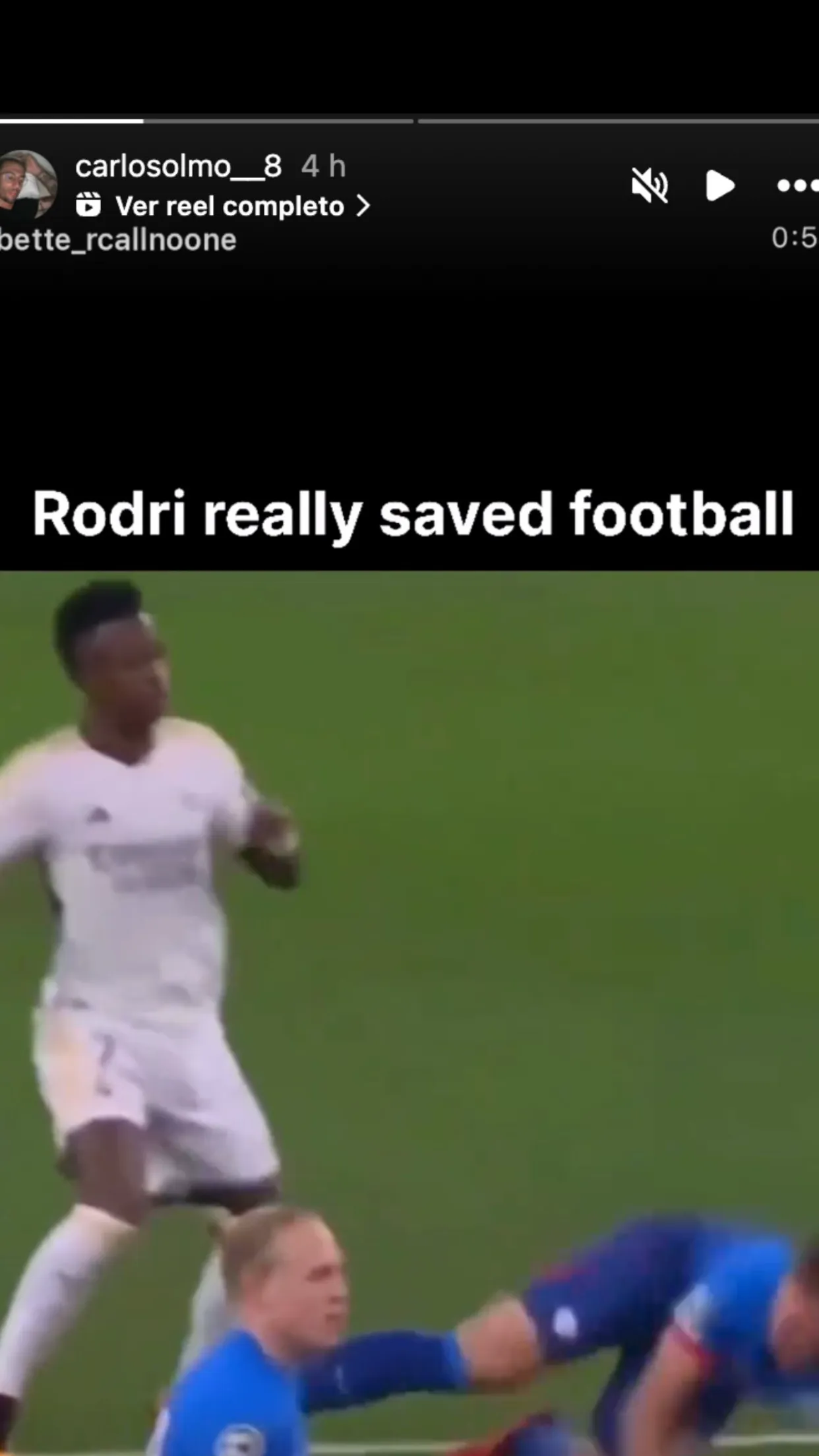 A reação dos torcedores foi intensa, intensificando ainda mais a rivalidade entre Barcelona e Real Madrid. (Foto: Divulgação / Instagram)