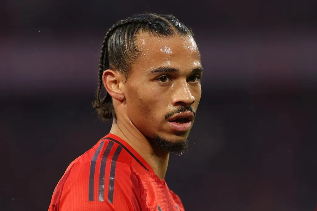 Sané em campo pelo Bayern (Photo by Alexander Hassenstein/Getty Images)
