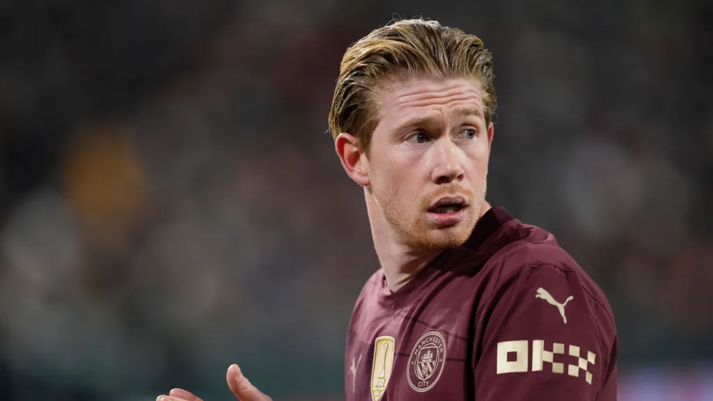 Kevin De Bruyne em jogo do Manchester City (Foto: IMAGO / LaPresse)