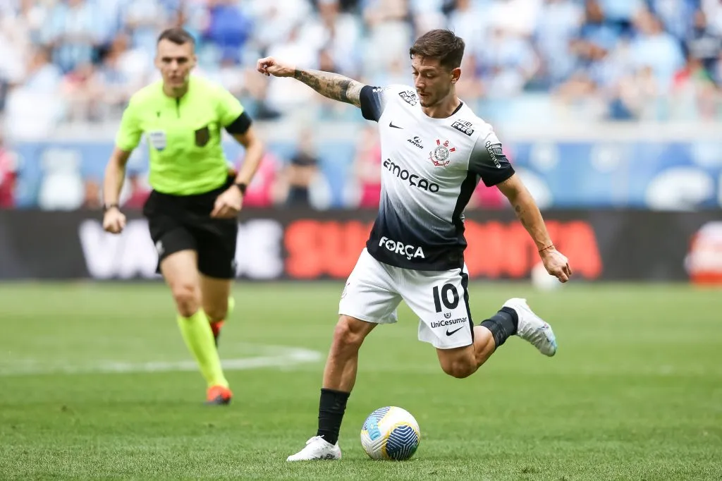 Rodrigo Garro pelo Corinthians. (Photo by Pedro H. Tesch/Getty Images)