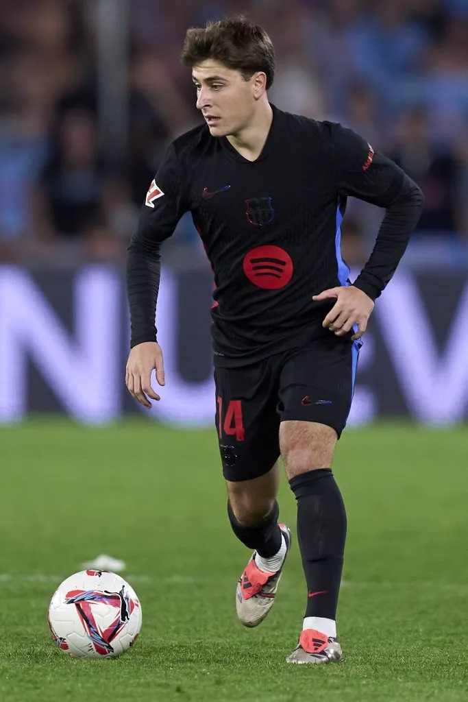 Pablo Torre, jogador do Barcelona, não tem ganhado tantas oportunidades, mas quer ficar até o final da temporada. Foto: IMAGO /&nbsp;NurPhoto