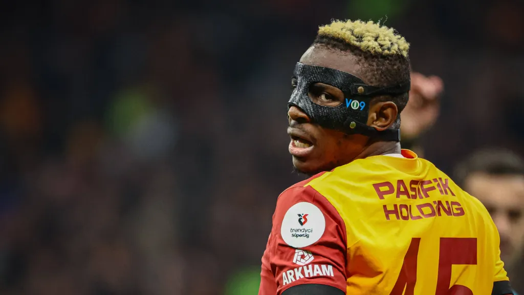 Victor Osimhen em partida pelo Galatasaray (Foto: IMAGO / Middle East Images)