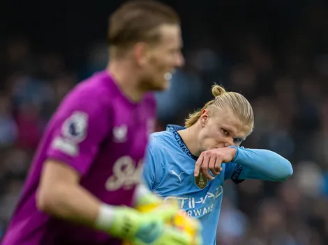 Haaland perde pênalti após provocação bizarra pelo Manchester City