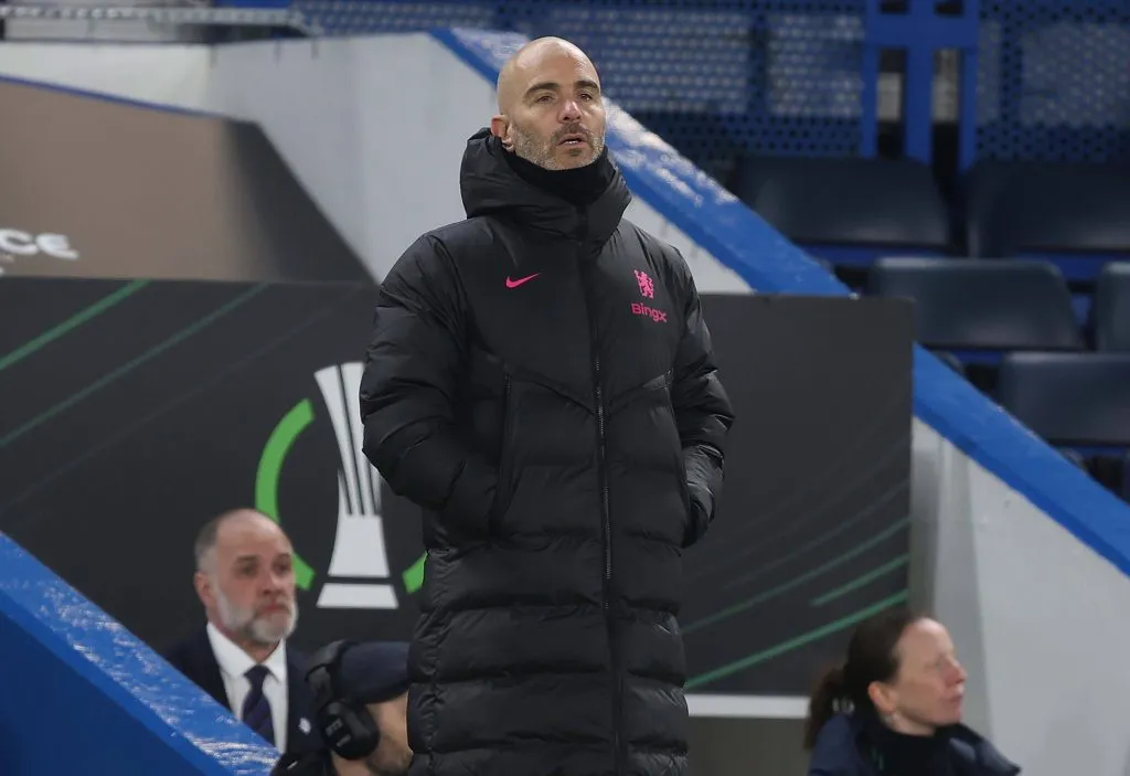 Enzo Maresca, técnico do Chelsea em campo - Foto: Imago