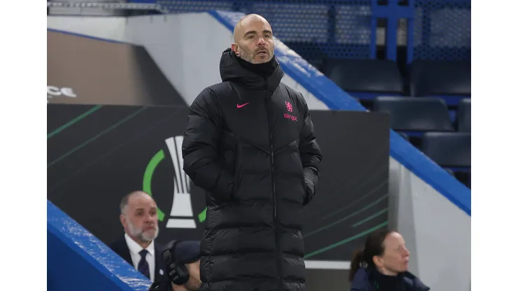 Enzo Maresca, técnico do Chelsea em campo - Foto: Imago