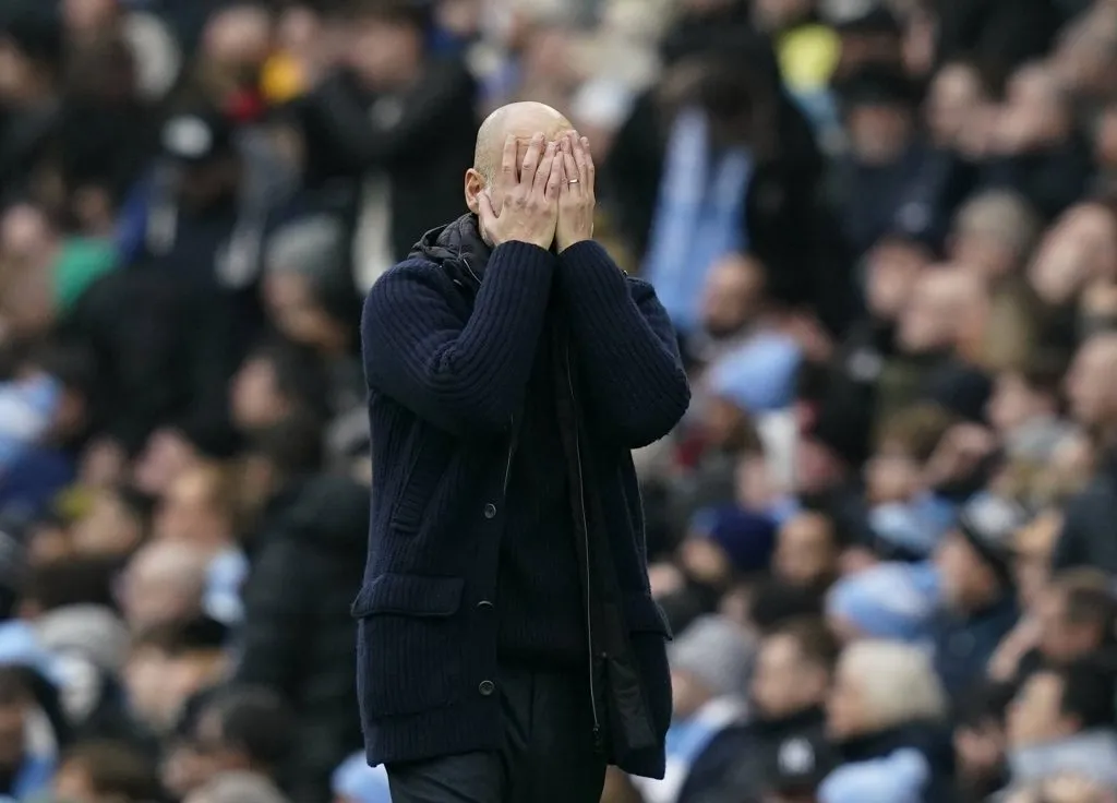 Guardiola e City não estão conseguindo vencer - Foto: Imago