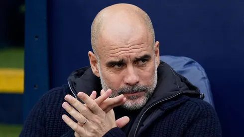 Treinador do Manchester City Pep Guardiola