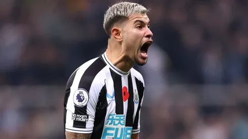 Manchester City pode perder a contratação de Bruno Guimarães para outro gigante europeu (Photo by George Wood/Getty Images)