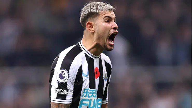 Manchester City pode perder a contratação de Bruno Guimarães para outro gigante europeu (Photo by George Wood/Getty Images)