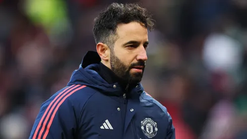 Ruben Amorim sob comando do Manchester United.
