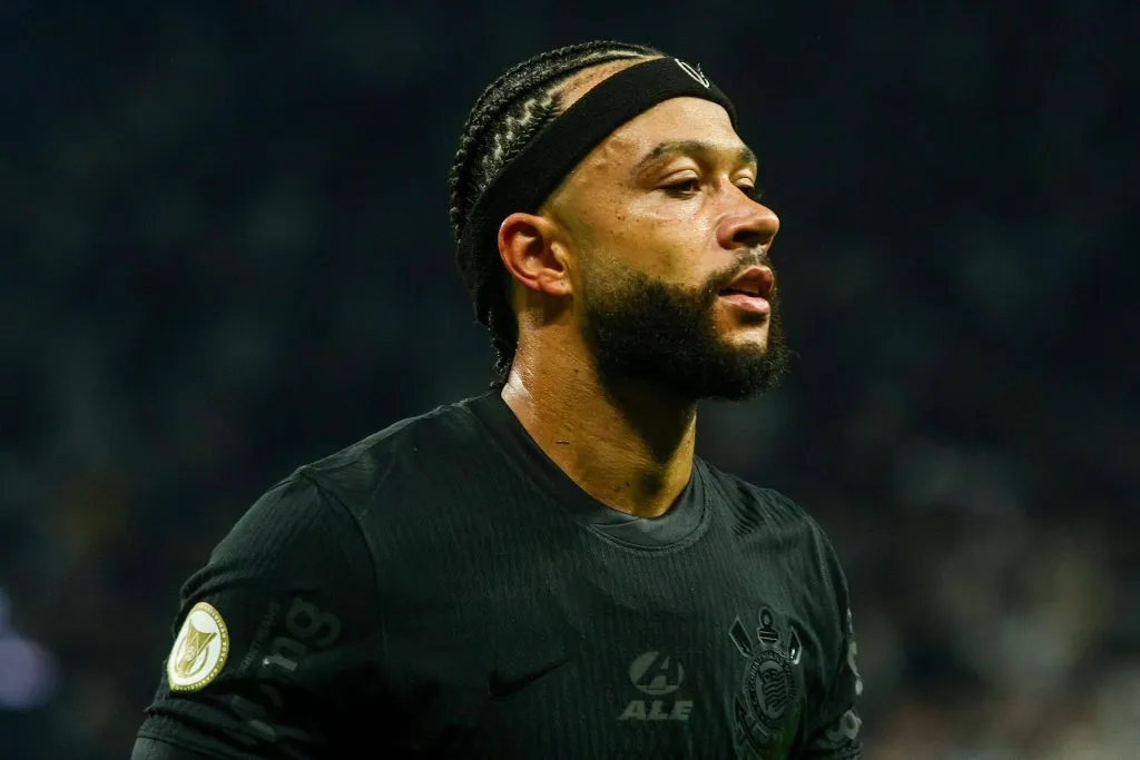 Memphis Depay pelo Corinthians. Foto: IMAGO / Fotoarena