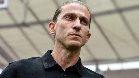 RJ - RIO DE JANEIRO - 03/11/2024 - COPA DO BRASIL 2024, FLAMENGO X ATLETICO-MG - Filipe Luis tecnico do Flamengo durante partida contra o Atletico-MG no estadio Maracana pelo campeonato Copa Do Brasil 2024. Foto: Thiago Ribeiro/AGIF