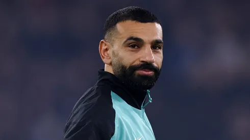 Mohamed Salah antes de duelo pelo Liverpool
