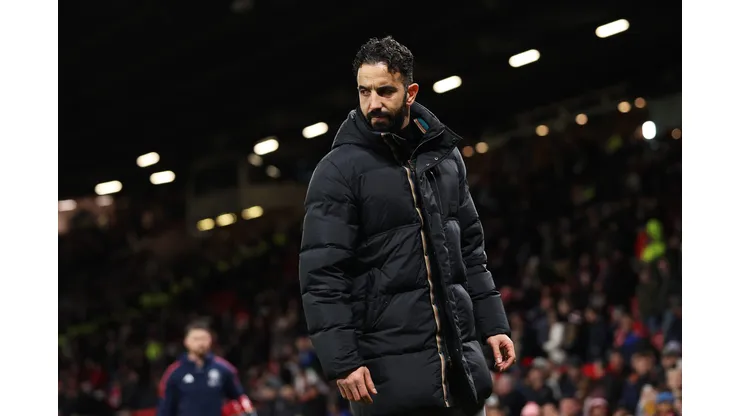 Ruben Amorim, técnico do Manchester United (Photo by Carl Recine/Getty Images)